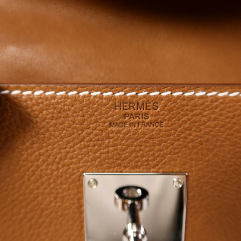 HERMES Barenia Messenger PM肩背袋-5