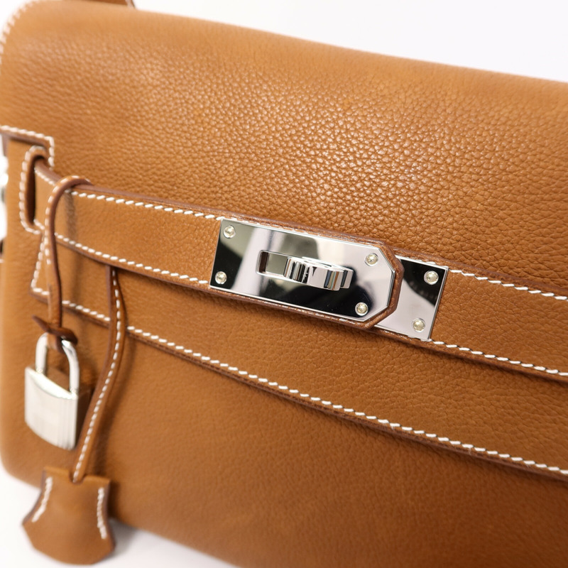 HERMES Barenia Messenger PM肩背袋-6