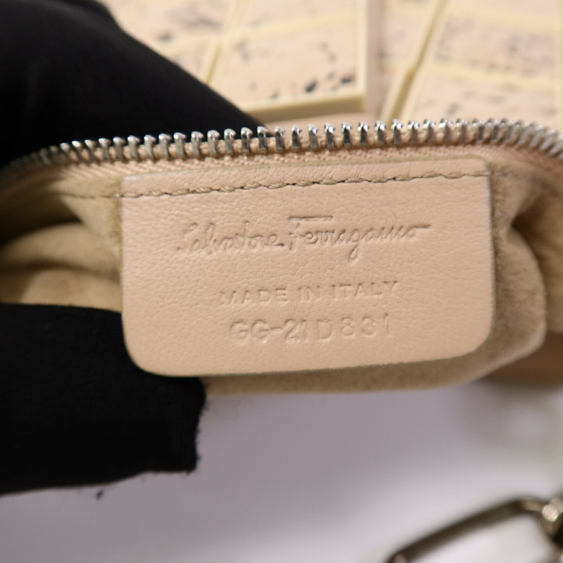 Salvatore Ferragamo 牛皮/羊皮皮革Hazel Shoulder Bag肩背袋-6