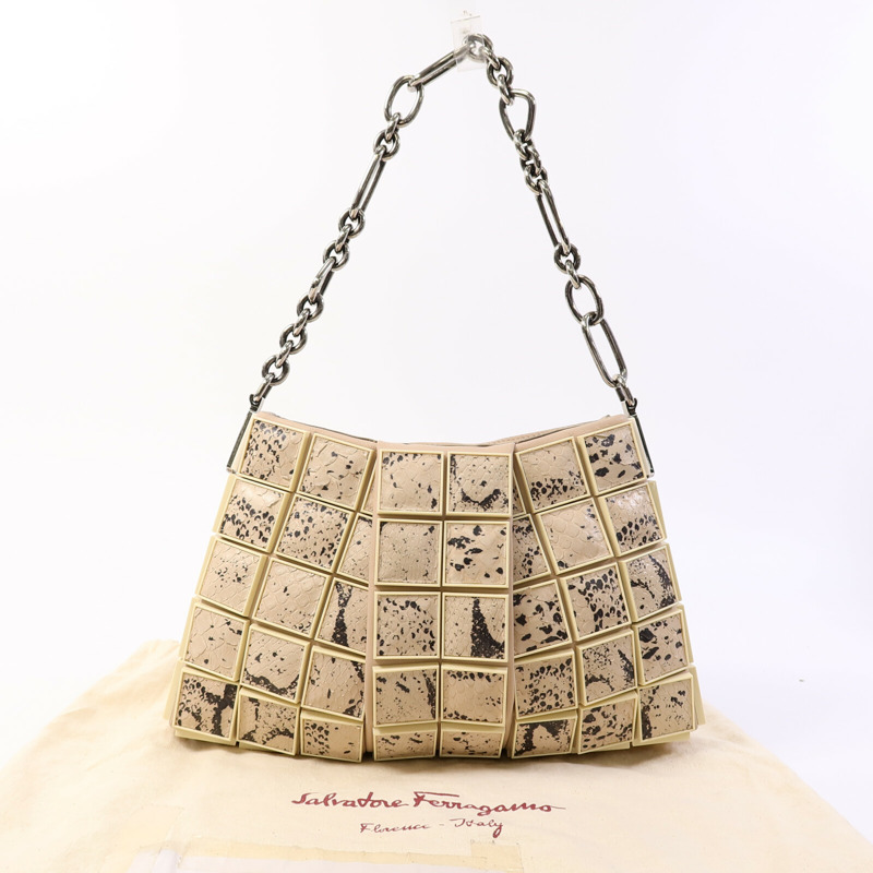 Salvatore Ferragamo 牛皮/羊皮皮革Hazel Shoulder Bag肩背袋-7