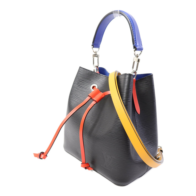 LOUIS VUITTON Epi Neo Noe BB銀扣手挽肩背兩用袋-2