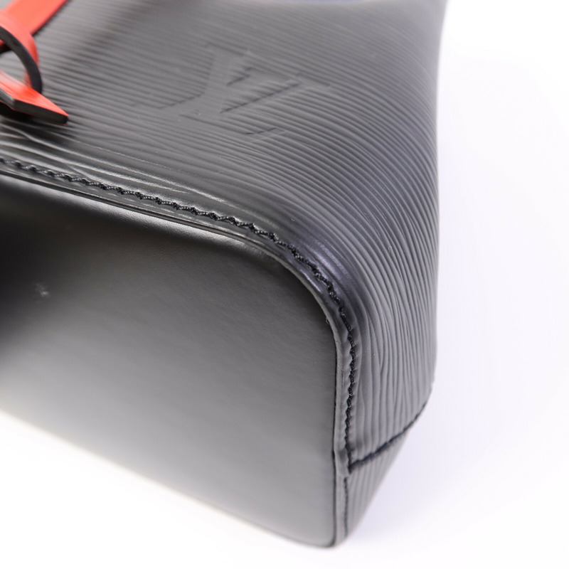 LOUIS VUITTON Epi Neo Noe BB銀扣手挽肩背兩用袋-10