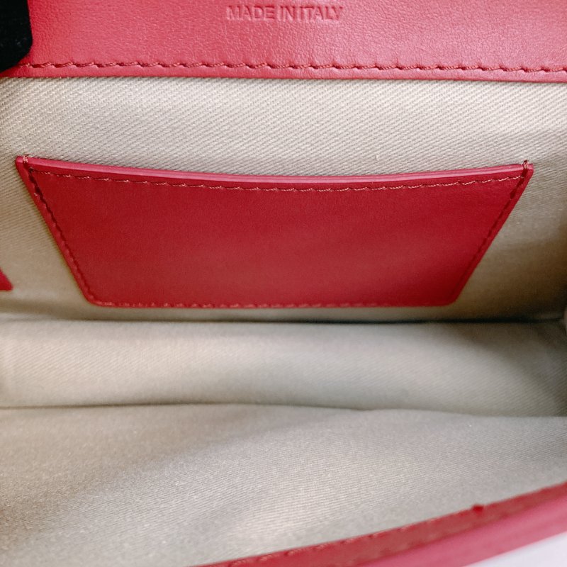MS0734 Chloe 蔻依 鏈條錢包 斜背 牛皮 玫粉色 金扣 C Wallet On Chain Crossbody Bag Calfskin Pink x GHW-21