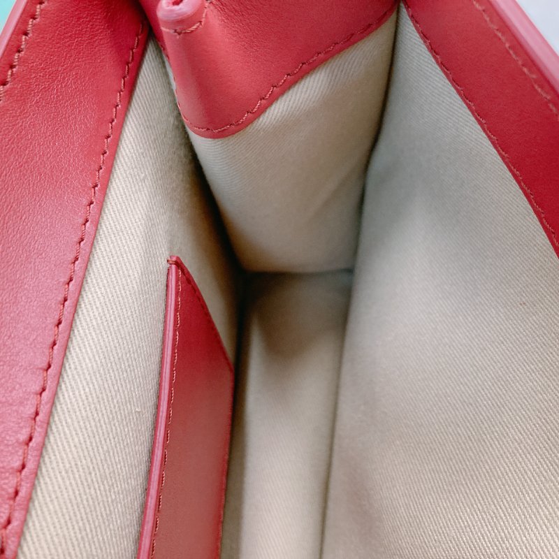MS0734 Chloe 蔻依 鏈條錢包 斜背 牛皮 玫粉色 金扣 C Wallet On Chain Crossbody Bag Calfskin Pink x GHW-23