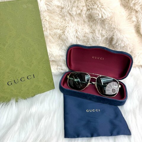 gucci古馳 導航者框太陽眼鏡 墨鏡GG1223S
