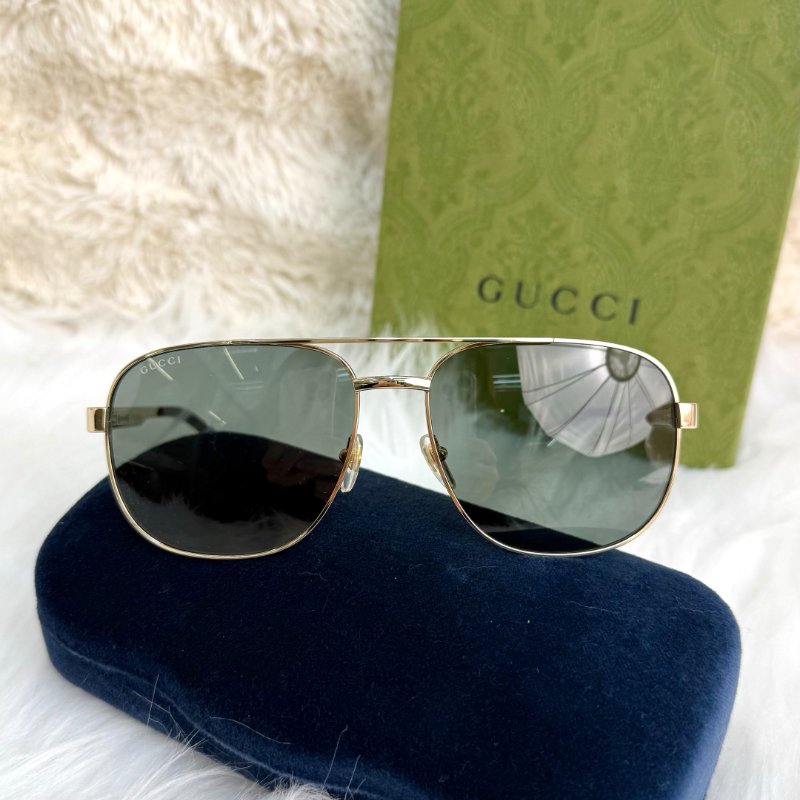 gucci古馳 導航者框太陽眼鏡 墨鏡GG1223S-1