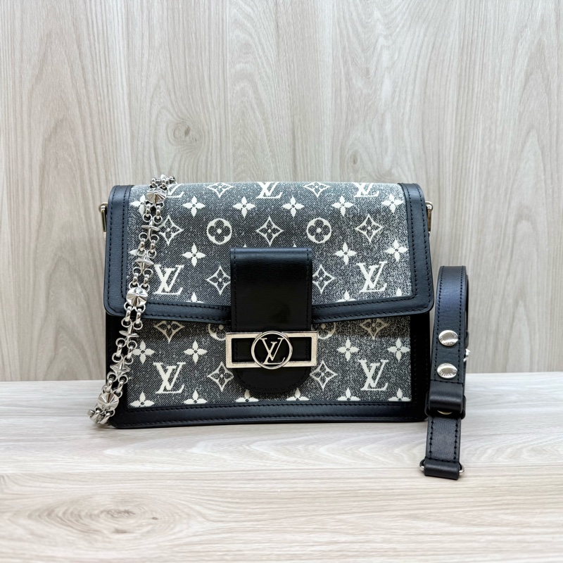 LV✨丹寧Dauphine MM側背包M21458-1