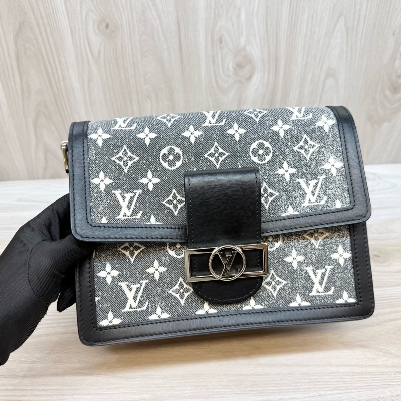 LV✨丹寧Dauphine MM側背包M21458-8