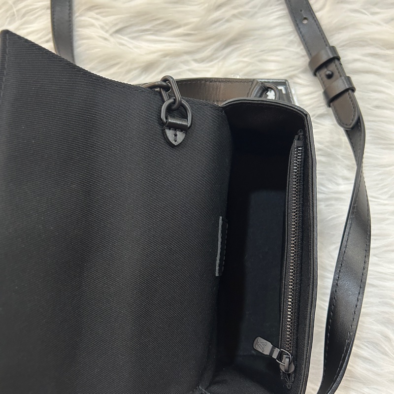 LV M81783 steamer RFID 芯片款 黑老花 斜跨包-4