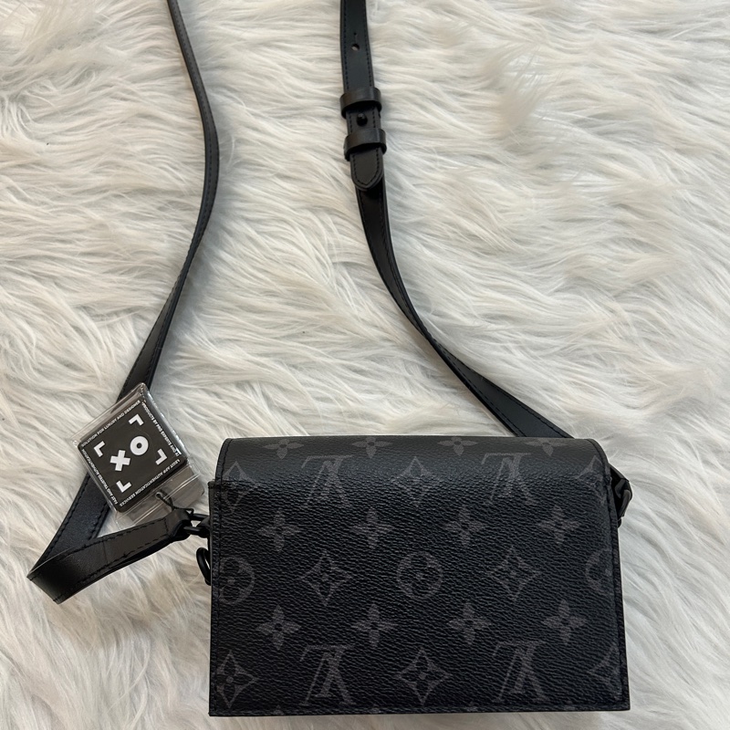 LV M81783 steamer RFID 芯片款 黑老花 斜跨包-5