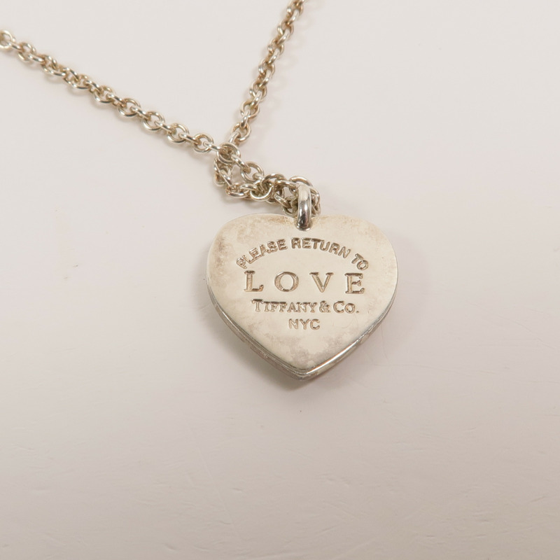 TIFFANY&CO 925純銀Heart Rock and Key Bracelet手鏈-7