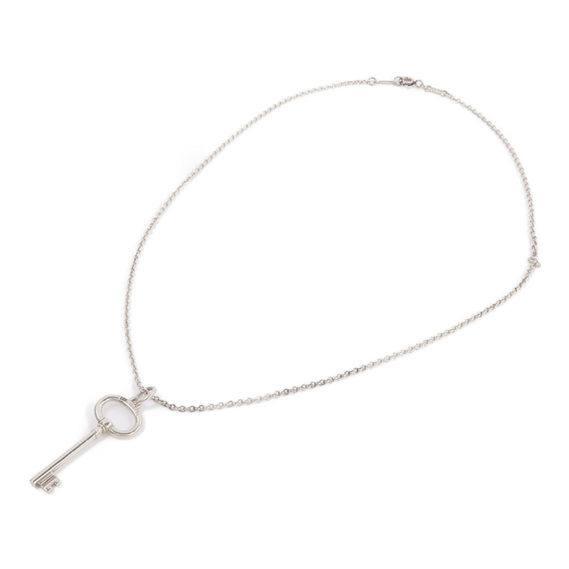 TIFFANY&CO 925純銀Key Pendant項鍊-3
