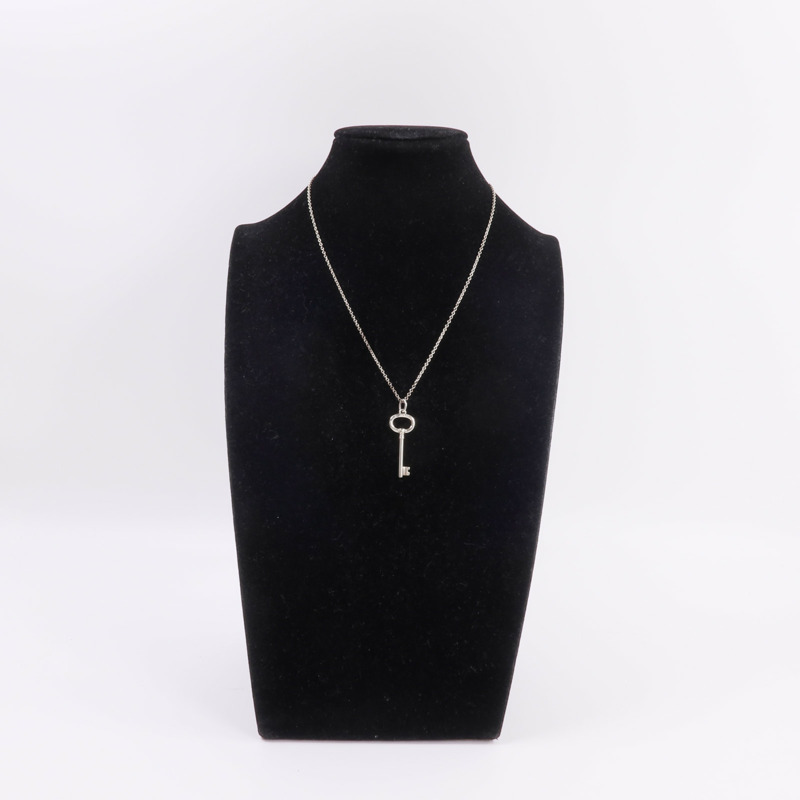 TIFFANY&CO 925純銀Key Pendant項鍊-11