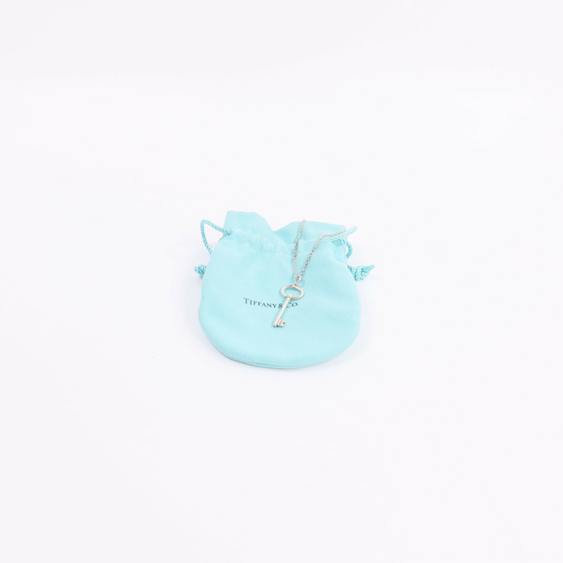 TIFFANY&CO 925純銀Key Pendant項鍊-12