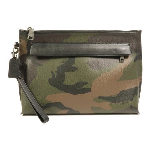 COACH 塗層帆布Carryall Pouch手拿包