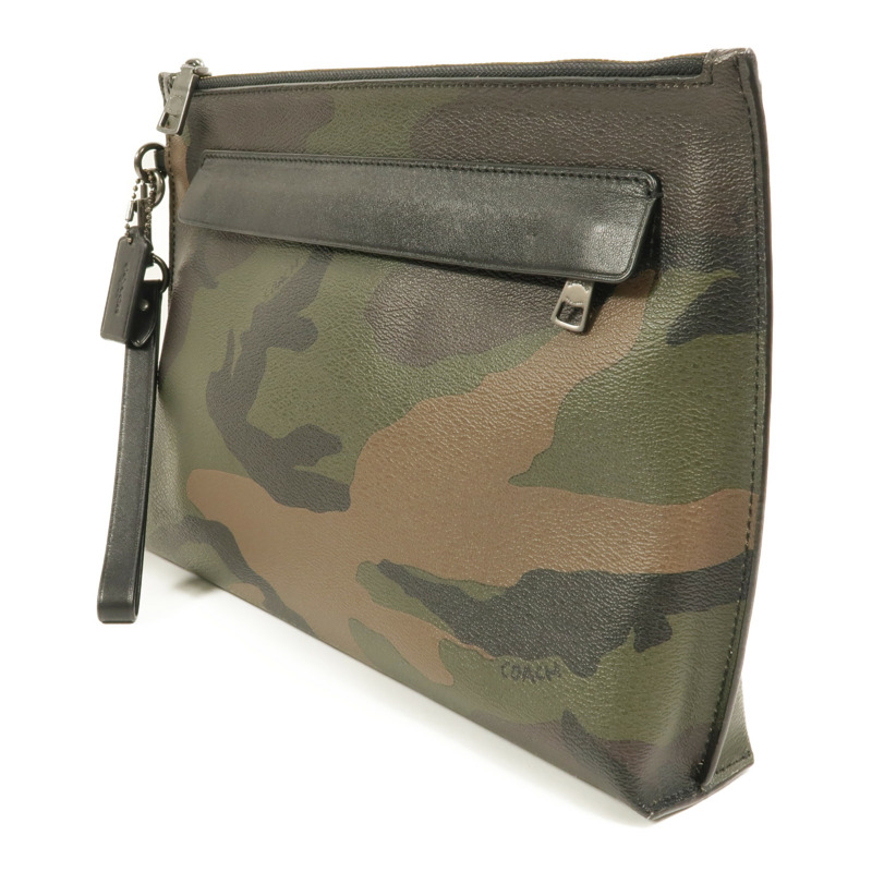 COACH 塗層帆布Carryall Pouch手拿包-2