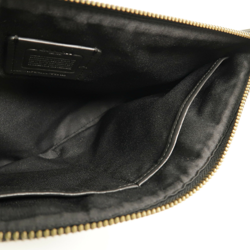 COACH 塗層帆布Carryall Pouch手拿包-4