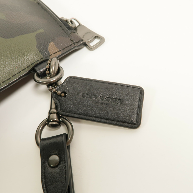COACH 塗層帆布Carryall Pouch手拿包-8