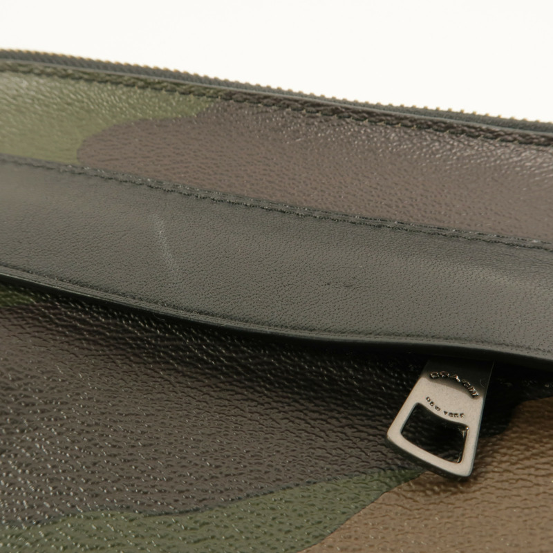 COACH 塗層帆布Carryall Pouch手拿包-15