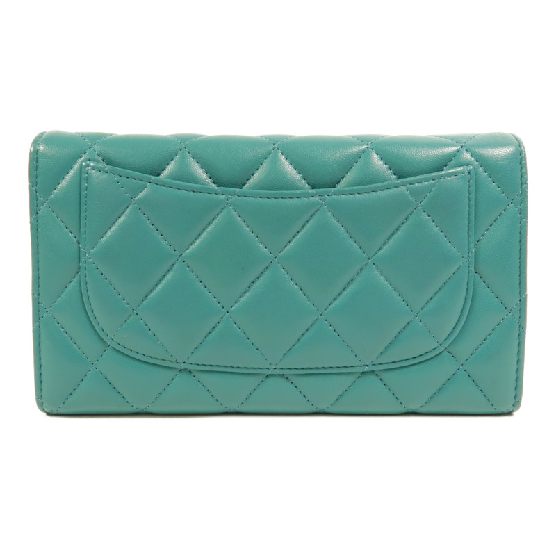CHANEL 羊皮皮革Long Wallet長錢包-1
