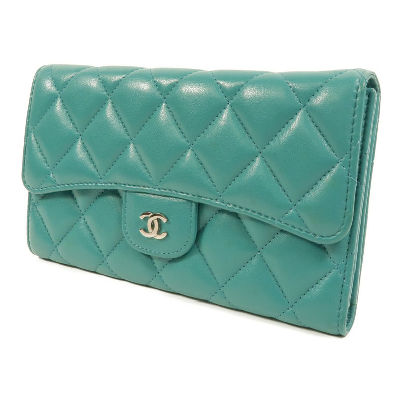 CHANEL 羊皮皮革Long Wallet長錢包-2