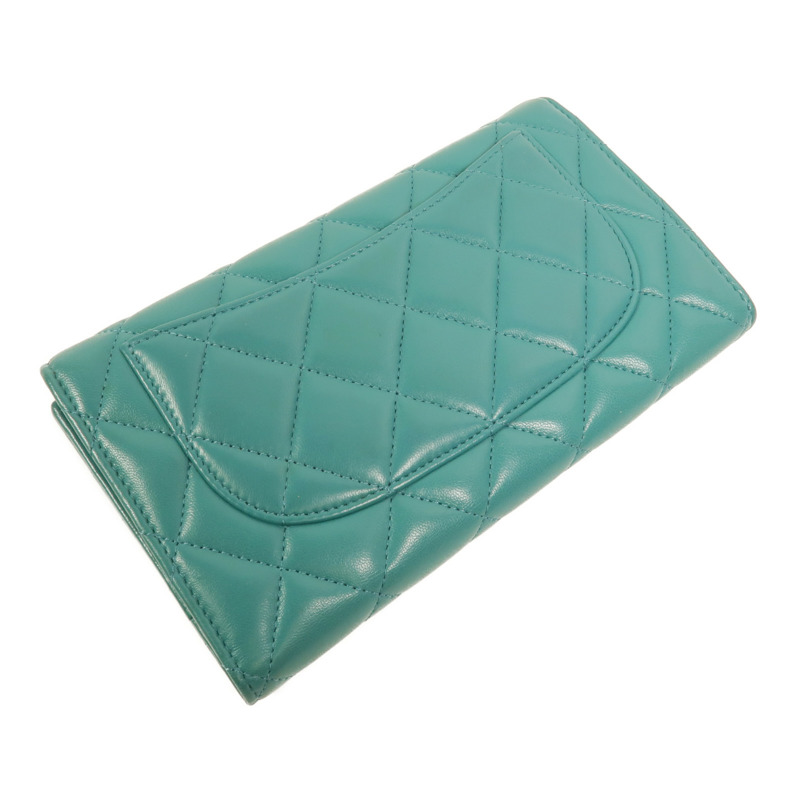 CHANEL 羊皮皮革Long Wallet長錢包-5