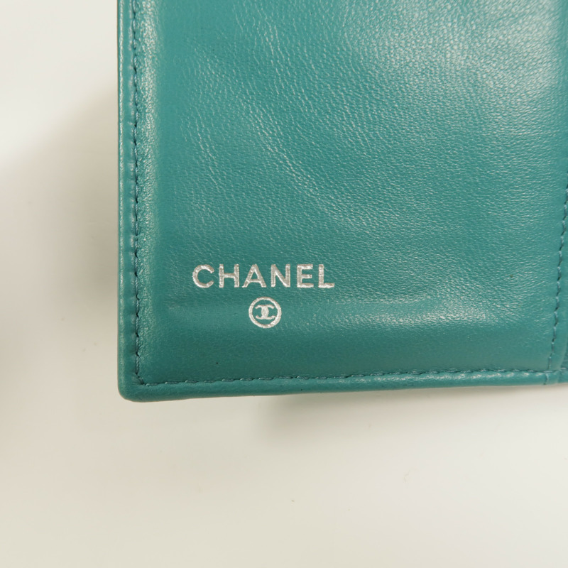 CHANEL 羊皮皮革Long Wallet長錢包-7