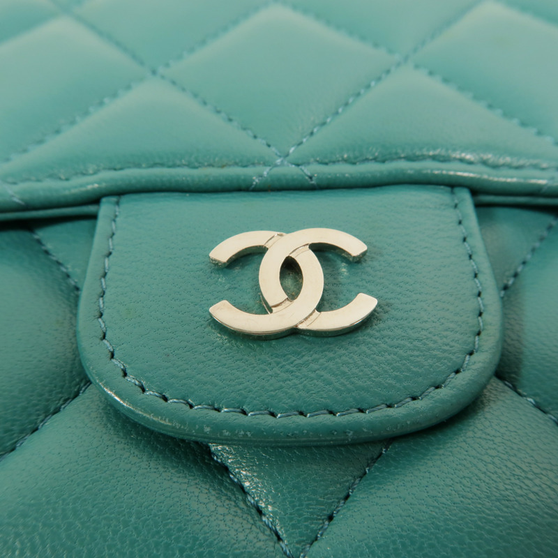 CHANEL 羊皮皮革Long Wallet長錢包-11