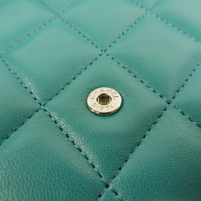 CHANEL 羊皮皮革Long Wallet長錢包-16
