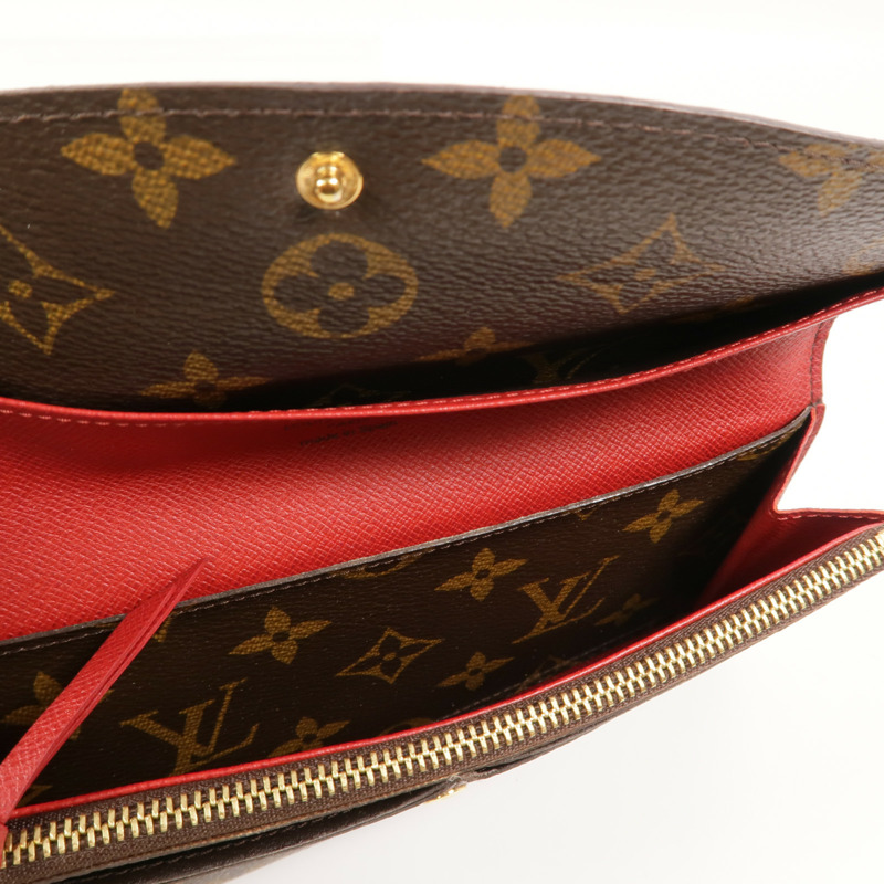 LOUIS VUITTON Monogram Emilie Long Wallet長錢包-5