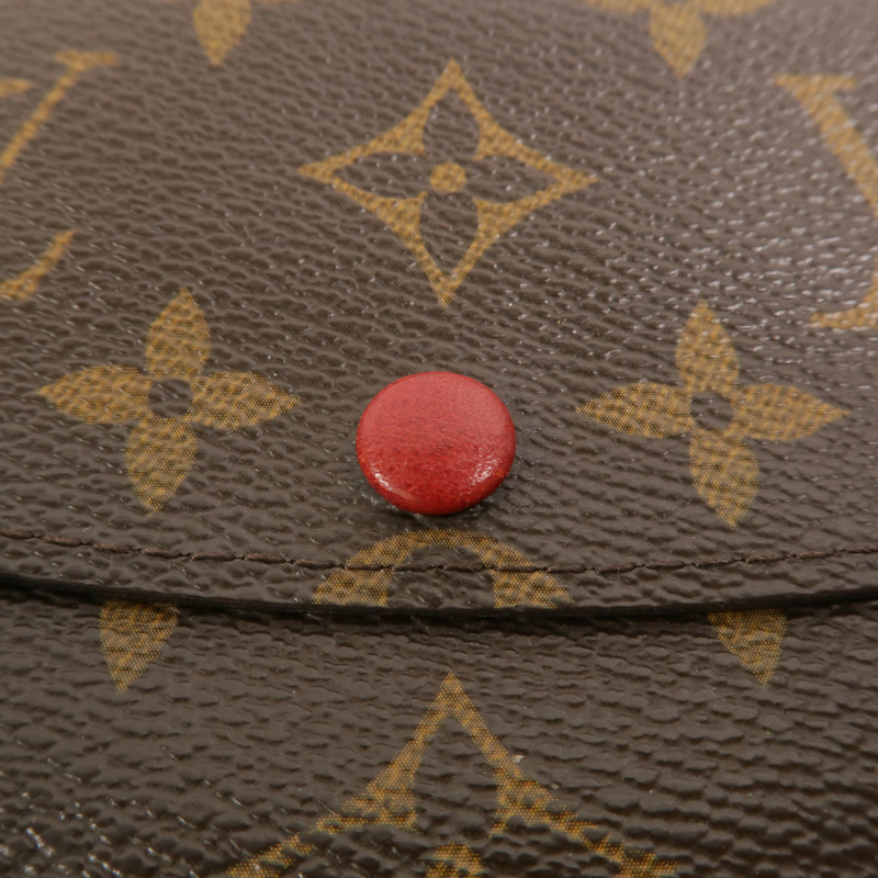 LOUIS VUITTON Monogram Emilie Long Wallet長錢包-9
