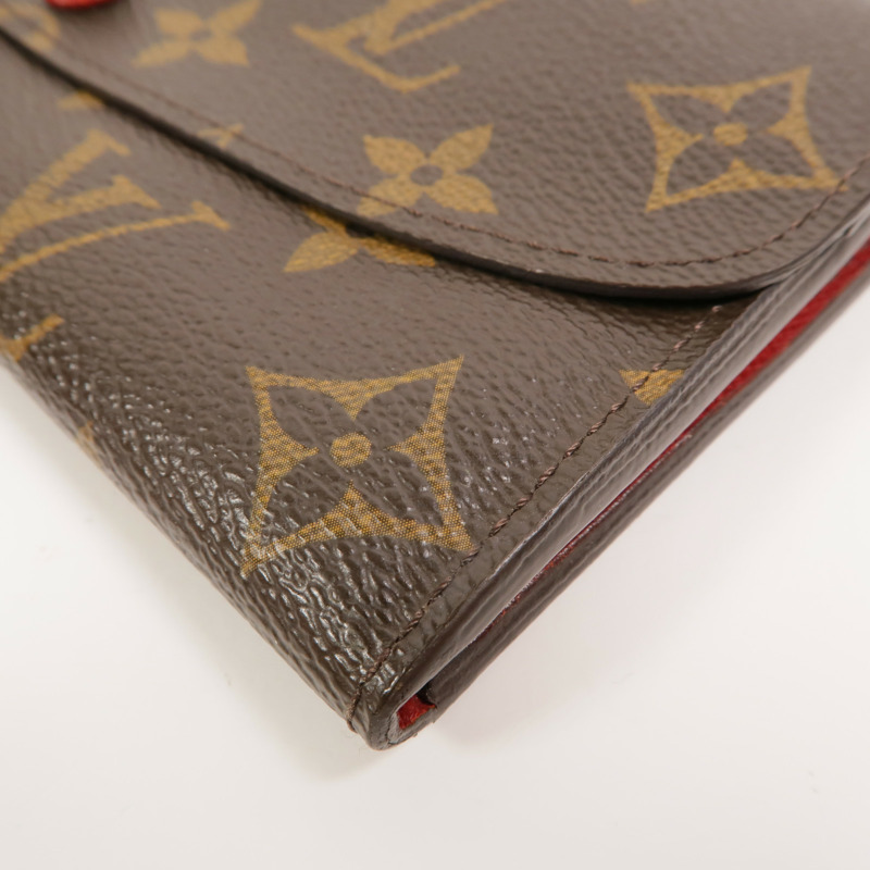 LOUIS VUITTON Monogram Emilie Long Wallet長錢包-10