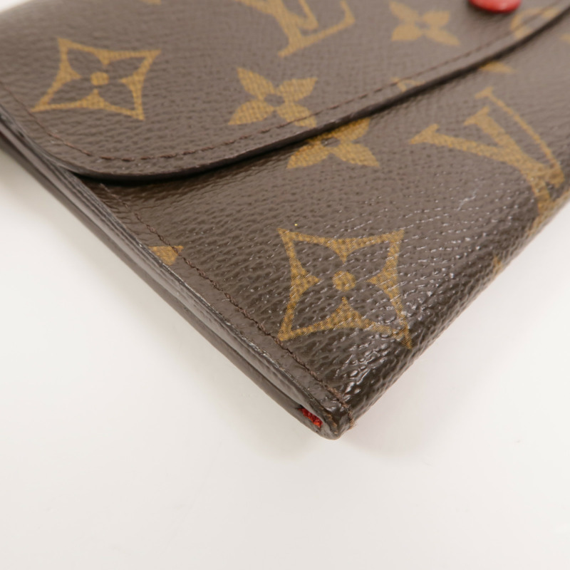 LOUIS VUITTON Monogram Emilie Long Wallet長錢包-11