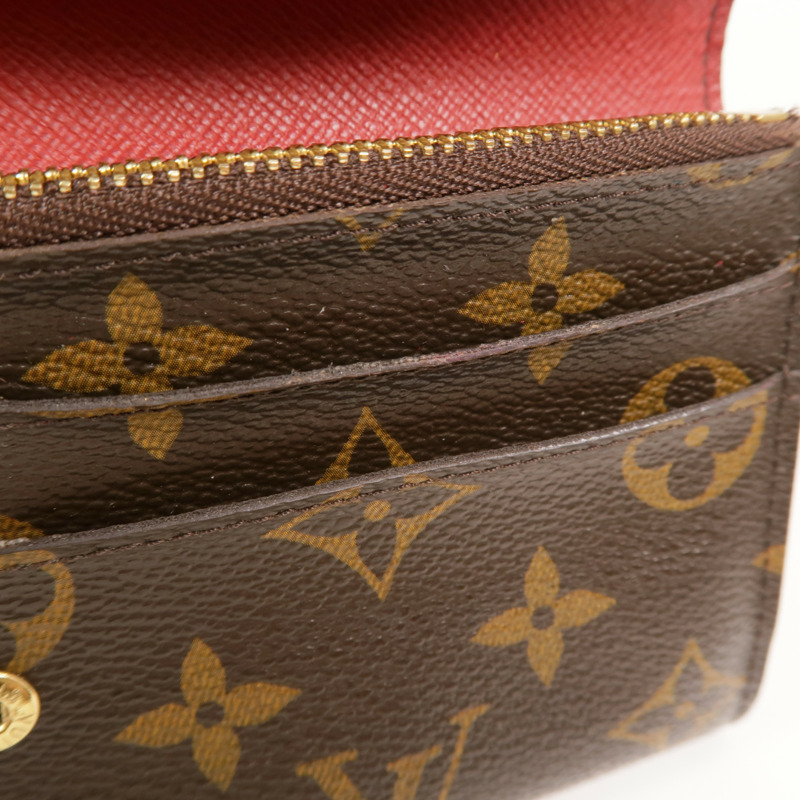 LOUIS VUITTON Monogram Emilie Long Wallet長錢包-15