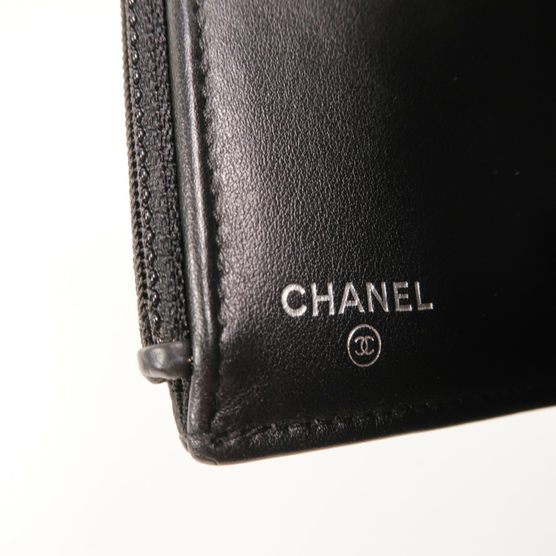 CHANEL 牛皮皮革Boy Wallet錢包-8