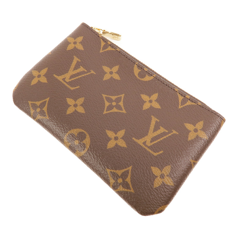 LOUIS VUITTON Monogram Key Pouch S零錢包-3