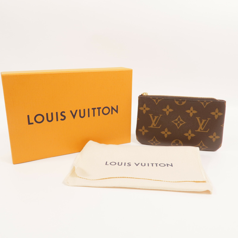 LOUIS VUITTON Monogram Key Pouch S零錢包-8