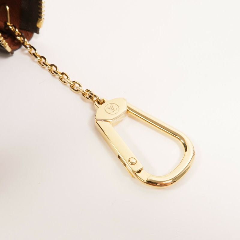 LOUIS VUITTON Monogram Key Pouch S零錢包-9