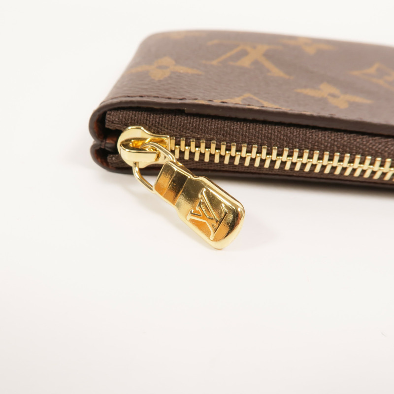 LOUIS VUITTON Monogram Key Pouch S零錢包-10