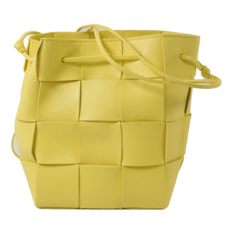 BOTTEGA VENETA 羊皮皮革Cassette Bucket肩背袋
