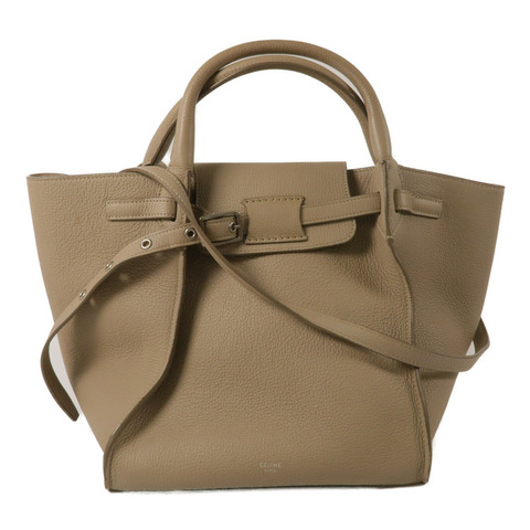 CELINE 牛皮皮革Big Bag Small手挽肩背兩用袋