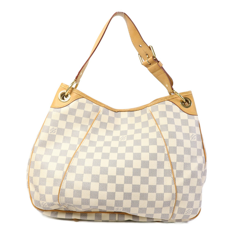LOUIS VUITTON Damier Azur Galliera PM金扣肩背袋-1