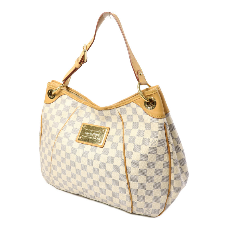 LOUIS VUITTON Damier Azur Galliera PM金扣肩背袋-2