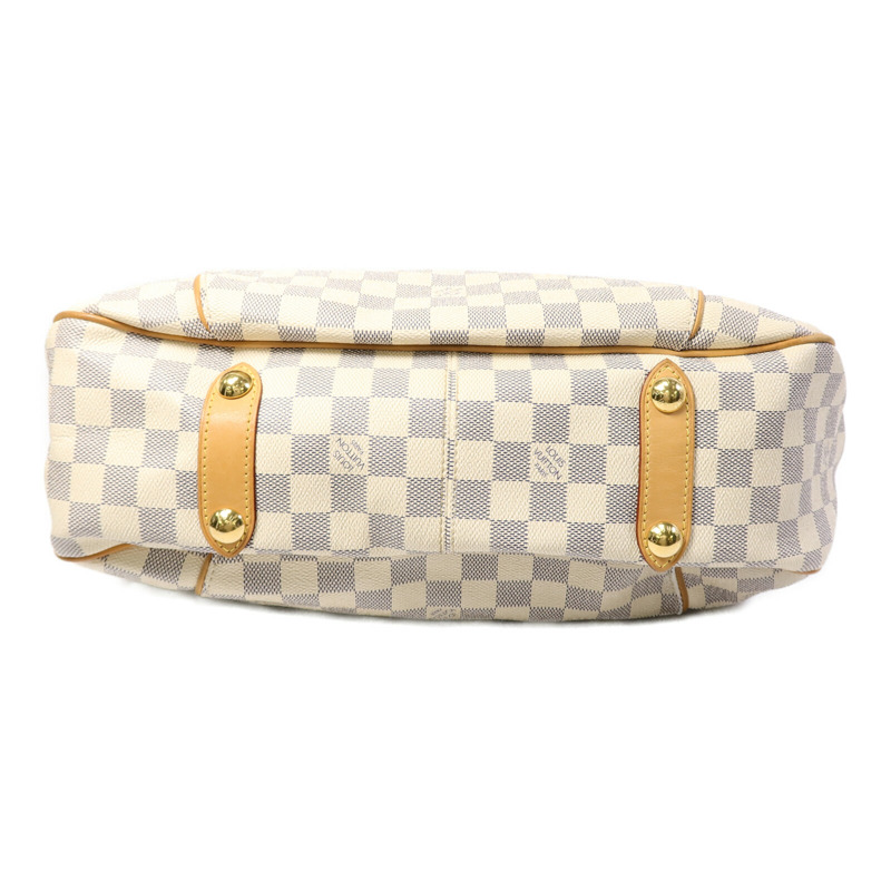 LOUIS VUITTON Damier Azur Galliera PM金扣肩背袋-3