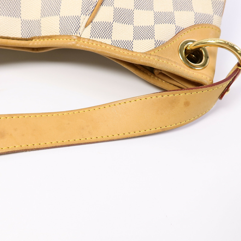 LOUIS VUITTON Damier Azur Galliera PM金扣肩背袋-15