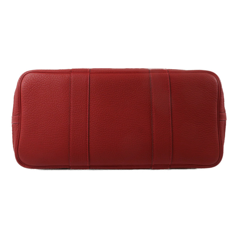 HERMES Negonda皮革Garden Party PM手挽袋Rouge Tomate-3