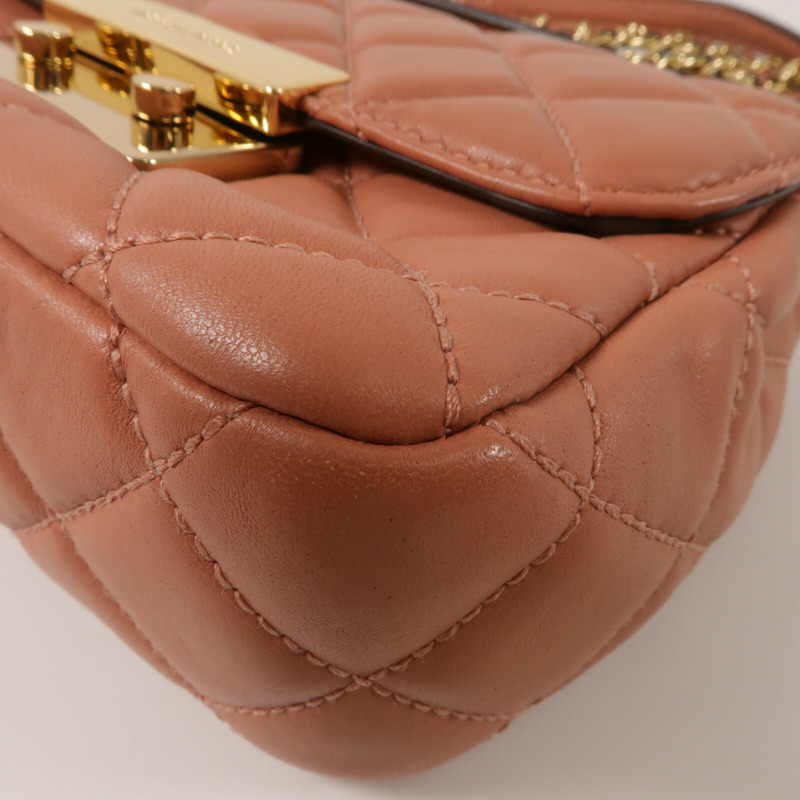 Michael Kors 羊皮皮革Chain Shoulder鏈帶肩背袋-12