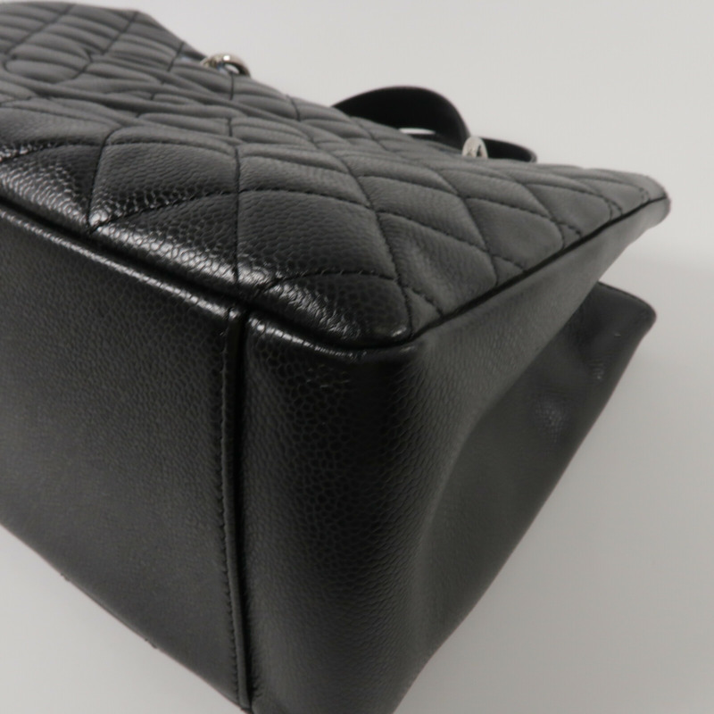 CHANEL 牛皮皮革GST Grand Shopping Tote Bag鏈帶肩背袋-9
