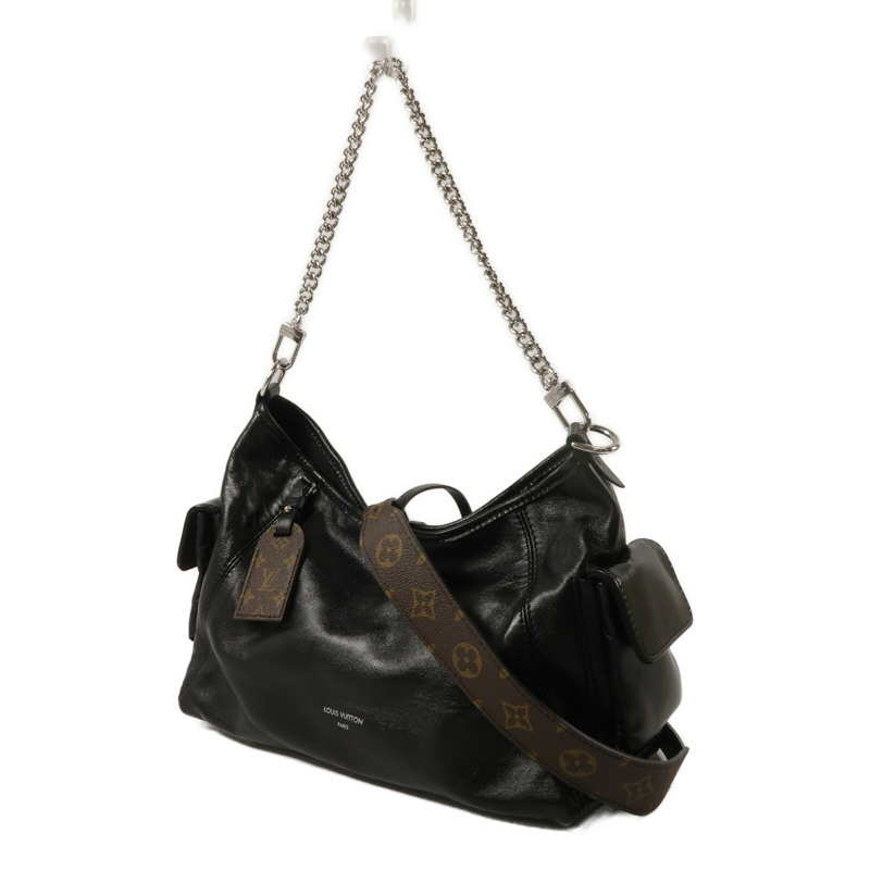LOUIS VUITTON 羊皮皮革Carry All Vibe PM手挽肩背兩用袋-1