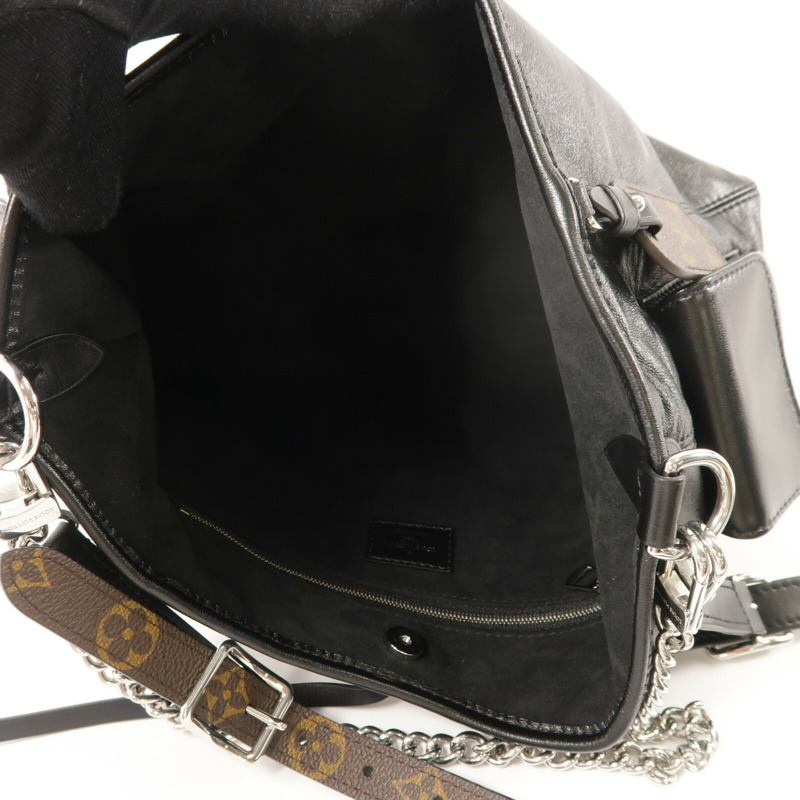 LOUIS VUITTON 羊皮皮革Carry All Vibe PM手挽肩背兩用袋-4
